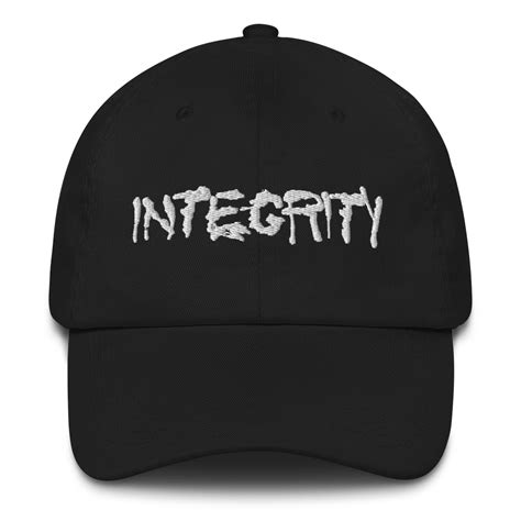 INTEGRITY Logo Embroidered Hat | Embroidered hats, Logo embroidered, Hats