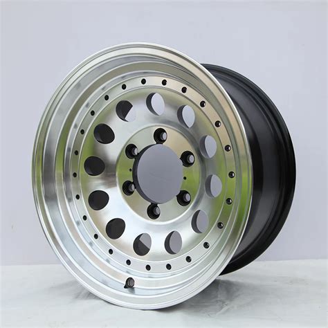 Silver Machined Face Lip 6x1397 Off Road Alloy Wheels 16 Inch Buy