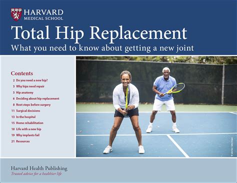 Total Hip Replacement Harvard Health
