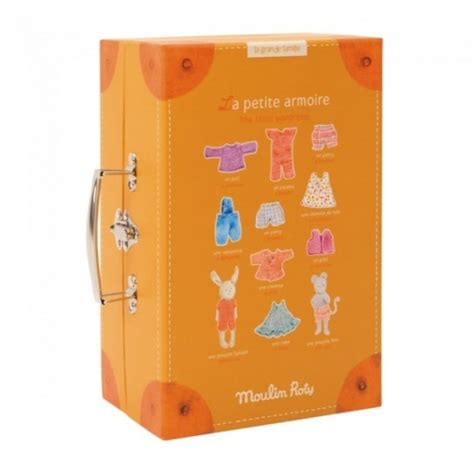 Moulin Roty Little Wardrobe Suitcase Kiddy Moo