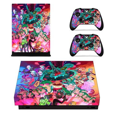 Controllers Skin Sticker Rick And Morty Cover For Xbox