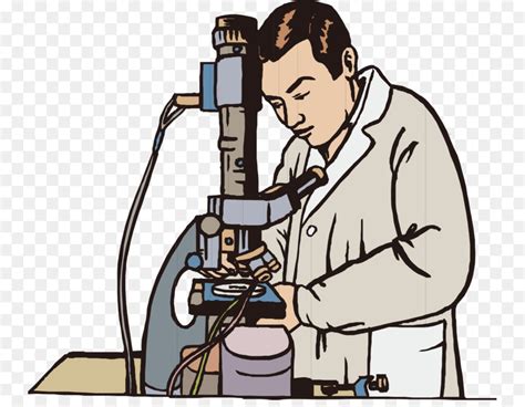 Mikroskop Percobaan Ilmuwan Gambar Png
