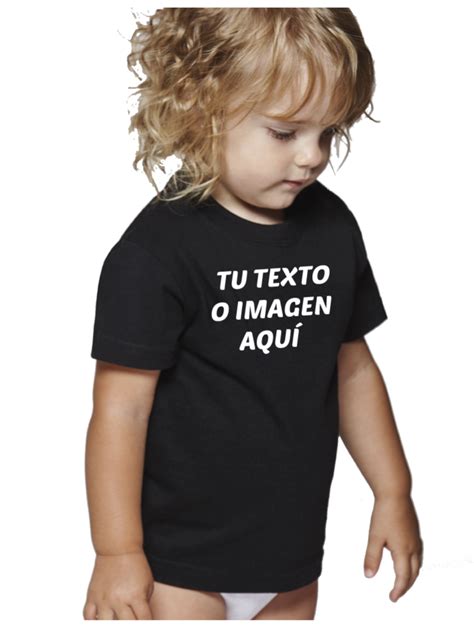 Camiseta Bebé Algodón Personalizada