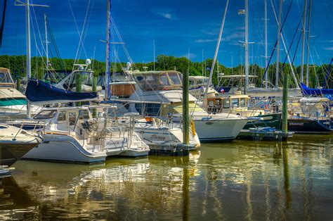 York River Yacht Haven Ii Photograph By Harry Meares Jr