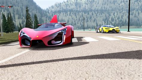 Bugatti Vision Gt Vs Ferrari F80 Concept Lake Louise Youtube