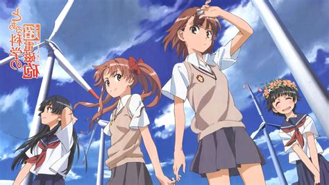 Fond Décran Anime Filles Anime Pour Aru Majutsu No Index Misaka