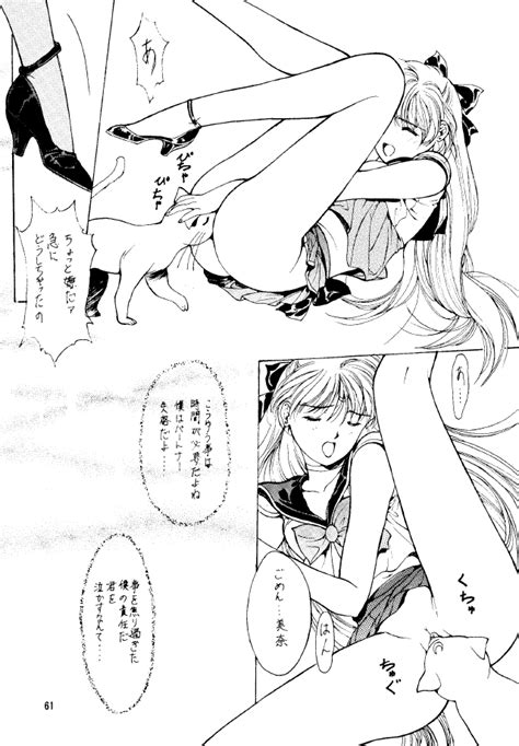 Rule 34 1994 1girls Artemis Sailor Moon Bishoujo Senshi Sailor Moon Cat Japanese Text