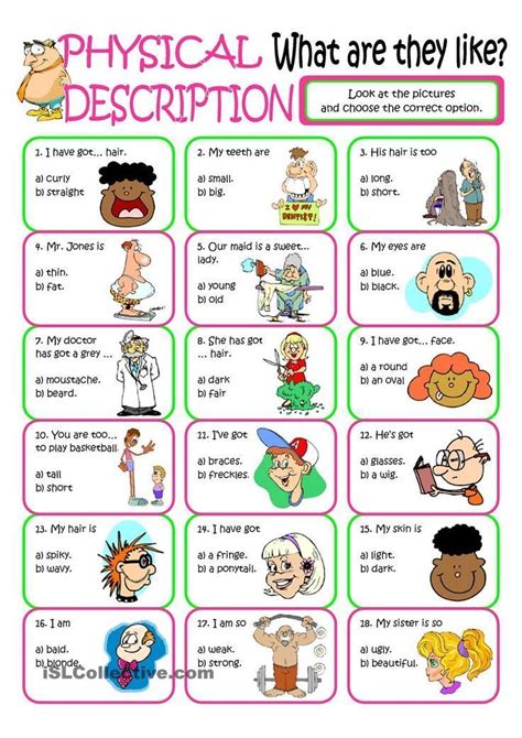 Aprende jugando con estos ejercicios y juegos de vocabulario, verbos y gramatica. Resultat d'imatges de exercise have got printable | Hojas ...