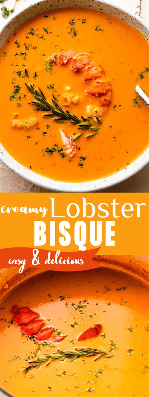 This Easy Lobster Bisque Soup Is Amazing You’ll Love This Creamy Soup Made With Buttery Lobster