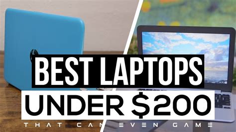 Mostly laptops which are under $200 are either refurbished or used machines with integrated graphics cards, ram ranges from 2gb to 6gb with better cpu system. Top 5 Best Budget Laptops For Under $200 - Laptops That ...