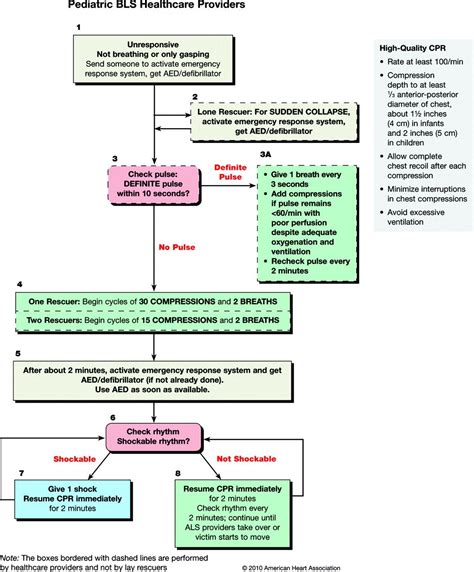 Peds And Adult Bls Remember For Peds If Hr