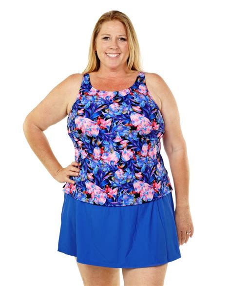 The Mastectomy Tankini Top Great Coverage Queen Size Wph