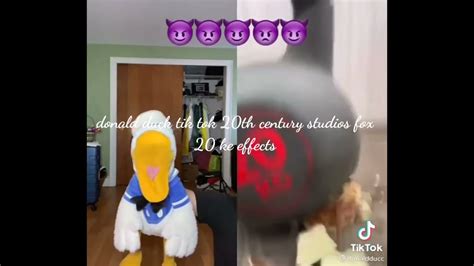 Donald Duck Tik Tok 20th Century Studios Fox 20 Kg Effects Youtube