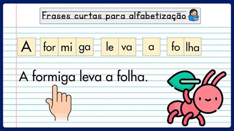 Frases Para Aprender A Ler Aprendendo A Ler Em Casa Ensinando Meu Filho