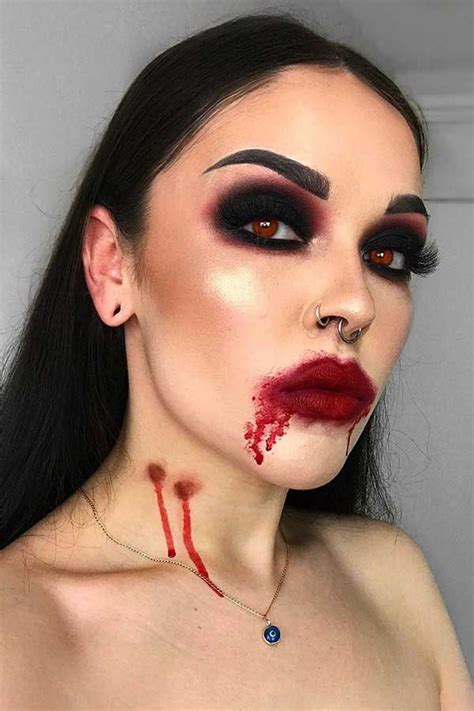Vampire Makeup Ideas For Halloween Stayglam Maquillaje De Halloween Bonito