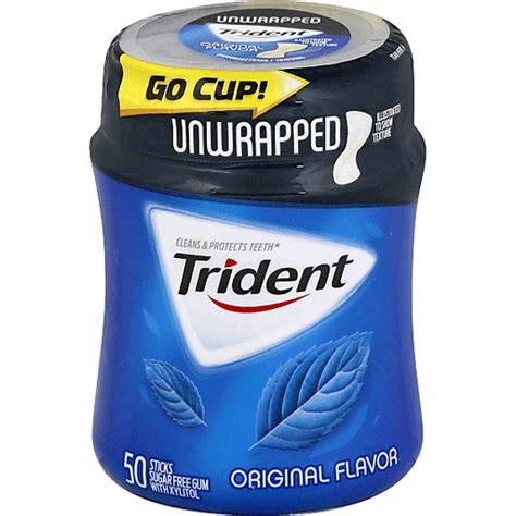 Trident Original Bottle Chewing Gum Foodtown