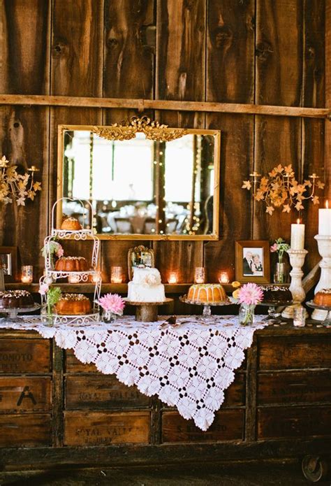 Shop our selection to find a wide range of styles that fit the bill. creative buffet table ideas | Rustic Dessert Table with ...