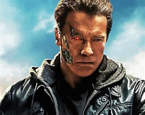 The Terminator Paint By Numbers Thepaintbynumberscom