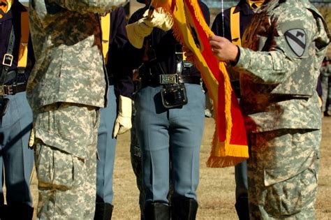 1st Cavalry Division Color Casing Ceremony Article The United