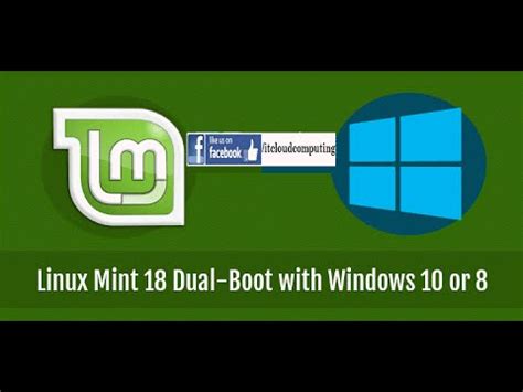 How To Install Linux Mint Alongside Windows Or In Dual Boot Uefi Mode Youtube