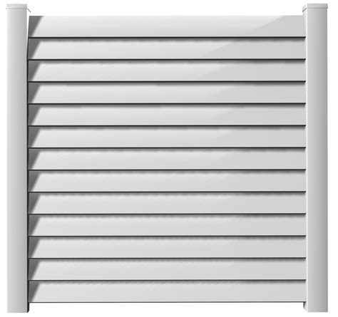 Buy Vinyl Louvered Fence Style in South Florida