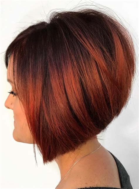 Best Ever Stacked Bob Red Haircuts For Women 2018 Stylezco
