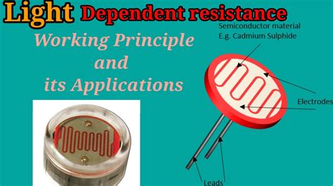 Light Dependent Resistor Working Principle And Its Applications Youtube
