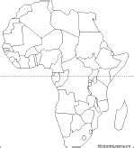 Color an editable map, fill in the legend, and download it for free to use in your project. Blank Map Africa Physical Features