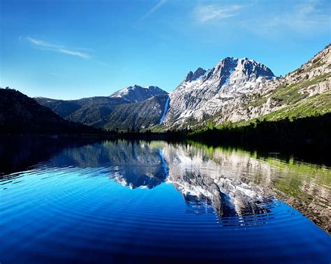 Landscape Lake Lakeside Mountain Hd Wallpaper Peakpx
