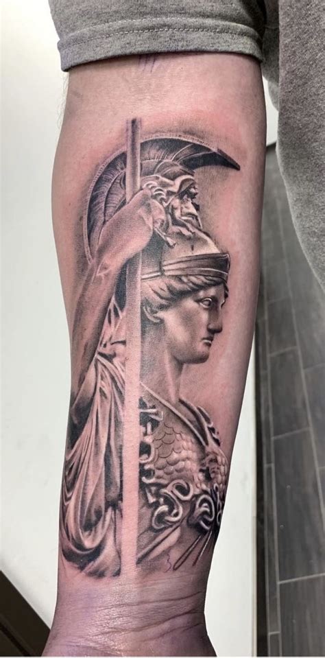 My Tattoo Of Athena Athena Tattoo Greek Tattoos Tattoos