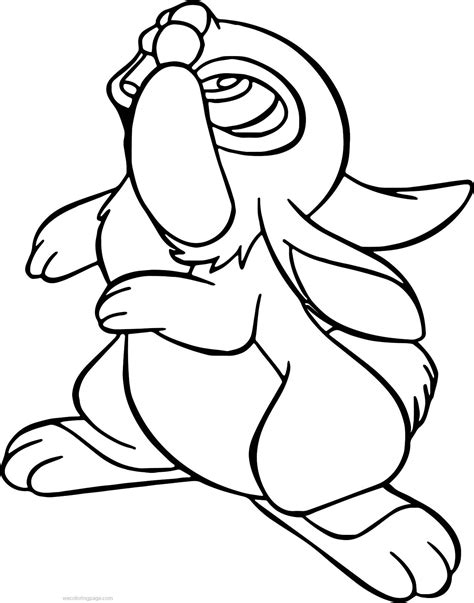 You can choose more coloring pages from bambi. awesome Many Disney Bambi Thumper Bunny Cartoon Coloring Page | Cartoon coloring pages, Coloring ...