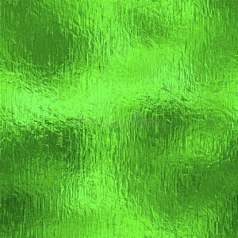 Green Foil Seamless Texture Stock Image Image Of Plate Christmas