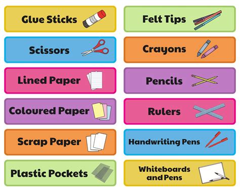 10 Best Free Printable Classroom Labels