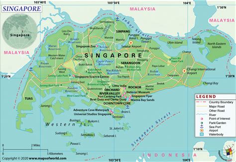 Singapore Map Map Of Singapore Collection Of Singapore Maps