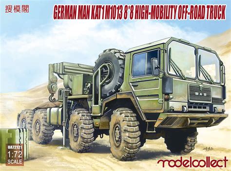 Ua72121 German Man Kat1 M1013 8x8 High Mobility Off Road Truck By