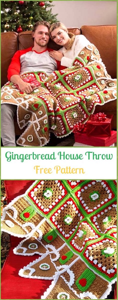 Made in spain white fresh . Crochet Christmas Blanket Free Patterns & Tutorials