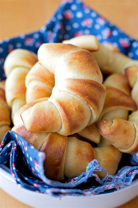 Easy Homemade Crescent Rolls Life Made Simple