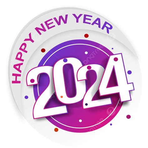 Happy New Year 2024 Logo Design Vector New Year 2024 Design Happy New