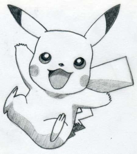 Draw two circles as guides for the pig's body. How To Draw Pikachu | Disney character drawings, Pikachu ...
