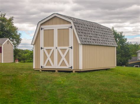 Gambrel Sheds For Storage Space Dutch Roof Style Shed