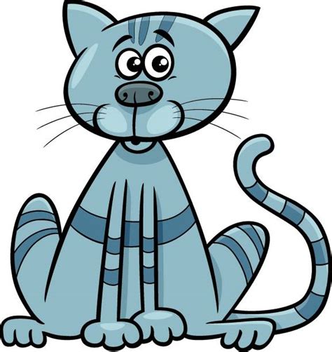 300 Gray Tabby Cat Clip Art Illustrations Royalty Free Vector