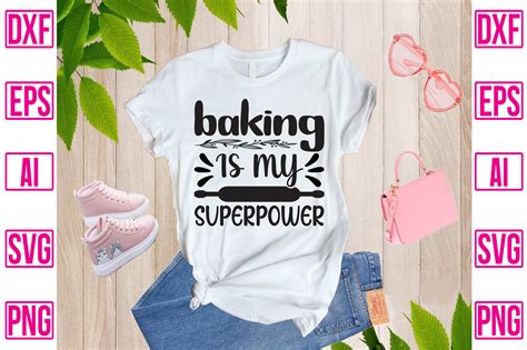 Baking Is My Superpower Graphic By Svg Store · Creative Fabrica
