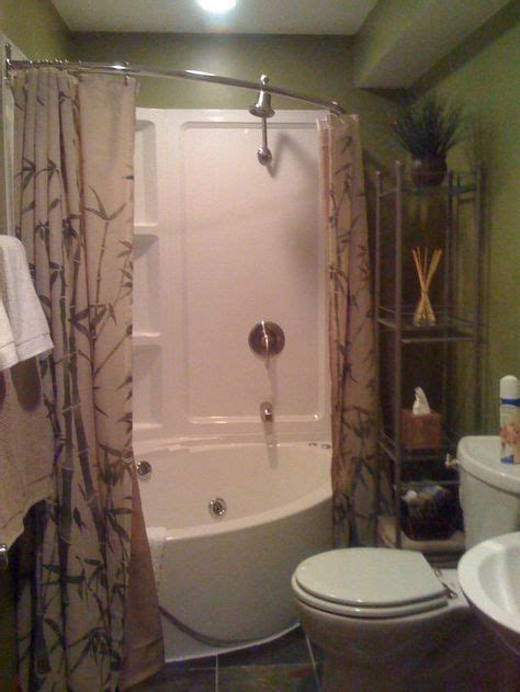 Get free & immediate shipping for a new bathtub. corner whirlpool tub with shower curtain - Google Search ...