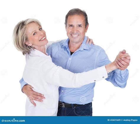 Portrait Of Mature Couple Dancing Stock Image Image Of Holding
