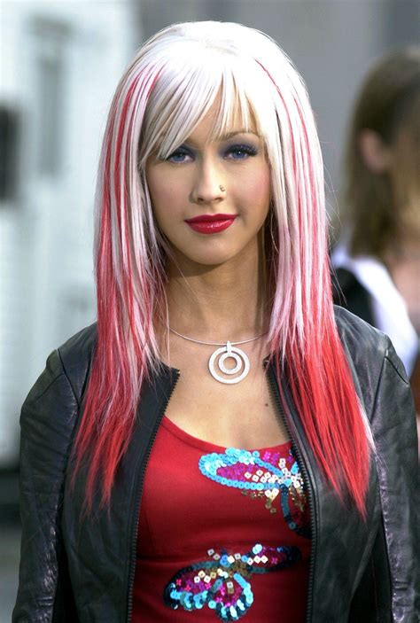 Christina Aguilera Christina Aguilera Hair Christina Aguilera Red