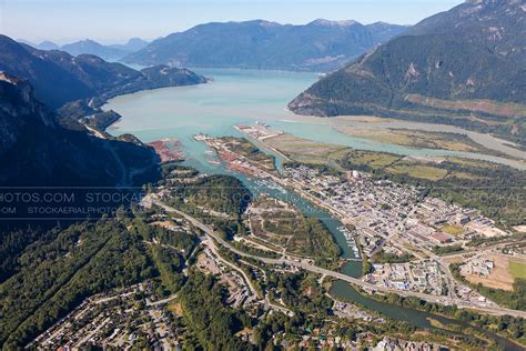 Aerial Photo Squamish British Columbia