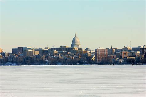 Madison Wisconsin Winter Free Photo On Pixabay