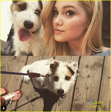 Olivia Holt Spends The Day With The Cutest Dog Ever During Her Jjj