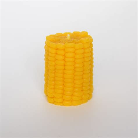 Corn Lover Candle Corn Candle 100 Usa Natural Bees Wax Etsy