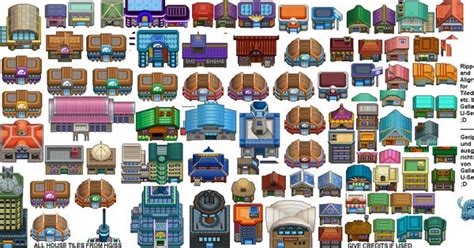 Allhousesfromhgssbygallantypng 1408×704 Video Game Tilesets
